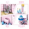 Dream Pink Castle Princess Girls Set City Diy Puzzle Model Building Blocks Bricks Toys For Children Kids Adult Gift