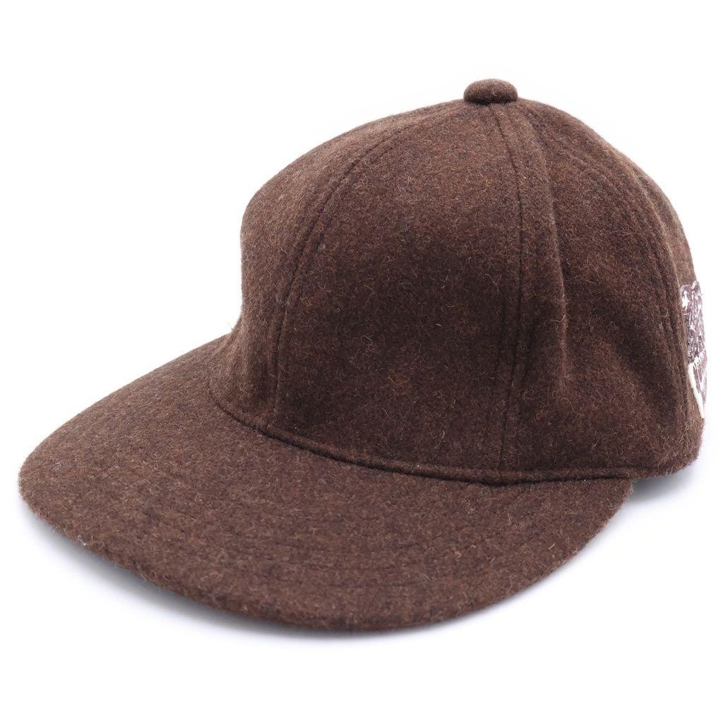 Used HUMAN MADE Wool Logo Embroidery 8 Panel Cap Brown