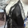 Retro Lace Satin See-Through Camisole Nightgown - Vintage Style Sexy Lingerie