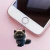 2D Acrylic Cute Elephant Phone Dust Plug Type-C Port Cover For Iphone & Samsung Decorative Hanging Pendant Accessory