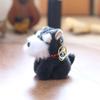 Keychain Dog Schnauzer Plush Doll Super Soft Pp Cotton Stuffed Toy Kids Decor