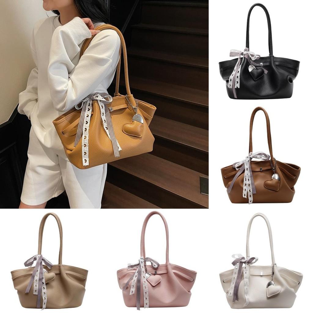 Pu Large Capacity Folded Bag For Women With Magnetic Closure Suitable For Daily