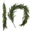 Artificial Soft Rubber Simulation Green Plant, Vine and Vine Home Christmas Door Hanging Pine Needle Decorative Pendant