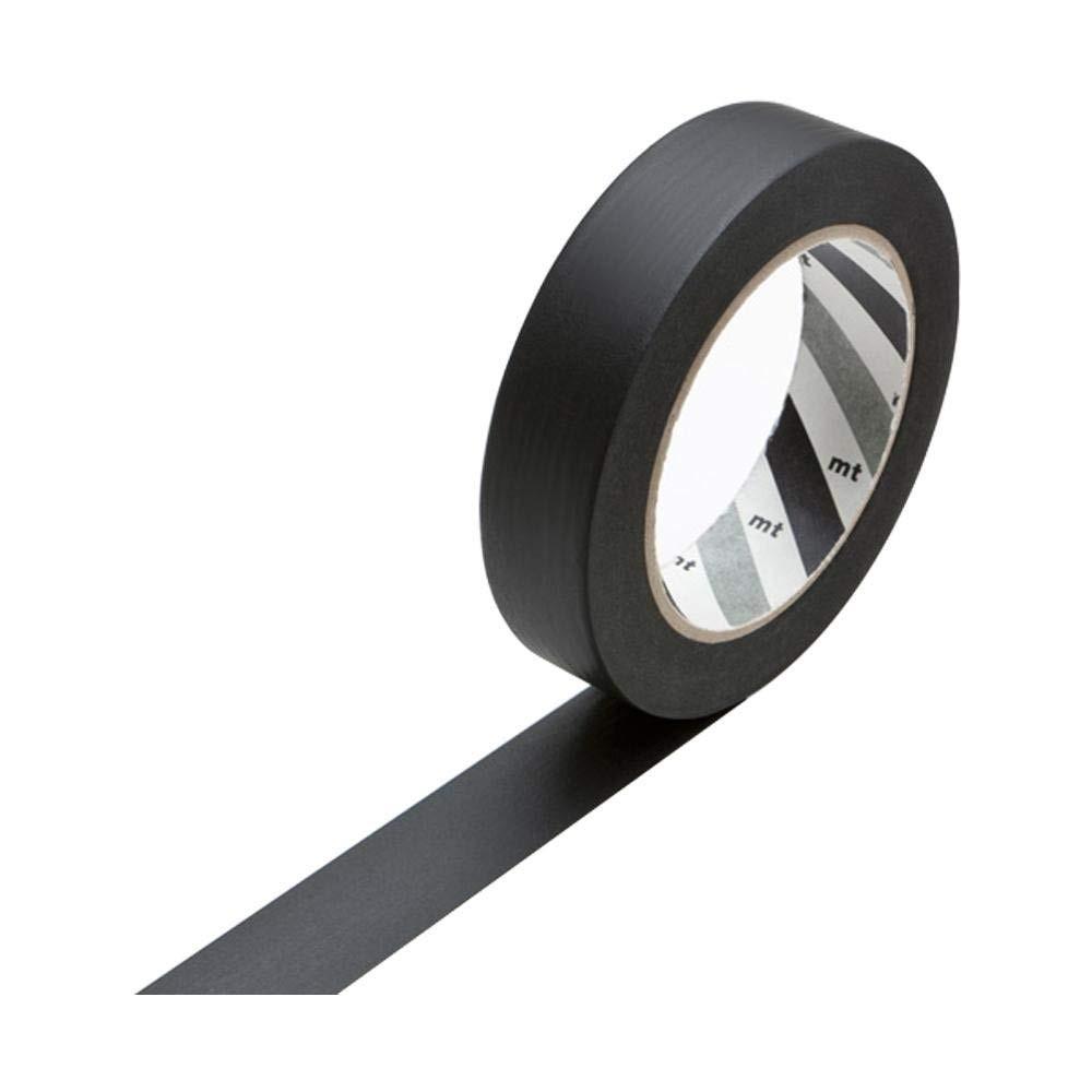Kamoi Kakoshi Masking 25mm wide x 50m MTFOTO01 Mt foto Black Tape, roll, чёрный