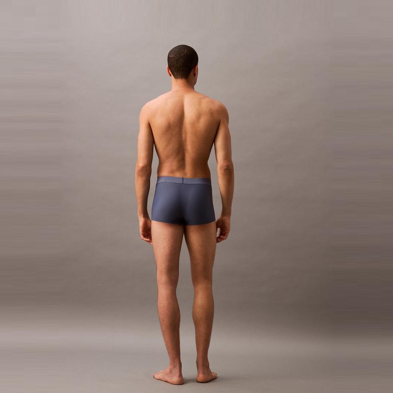 Calvin Klein Black Label Lightweight Low Rise Anti-Chafing Boxer Briefs Men underwear Aurora-Blue NB3634-C9T