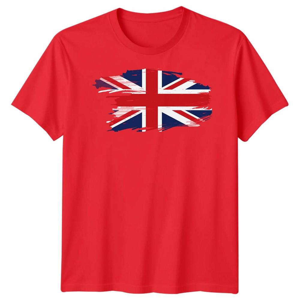 Union Jack British Flag TShirt Uk England Great Britain Football Tee Adult Kids S