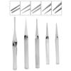 Cross Lock Stainless Steel High-precision Tweezers Reverse Action Tweezers