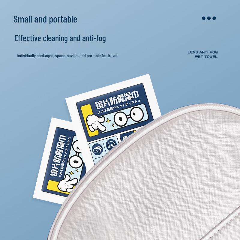 Anti-Fog Glasses & Lens Wipes