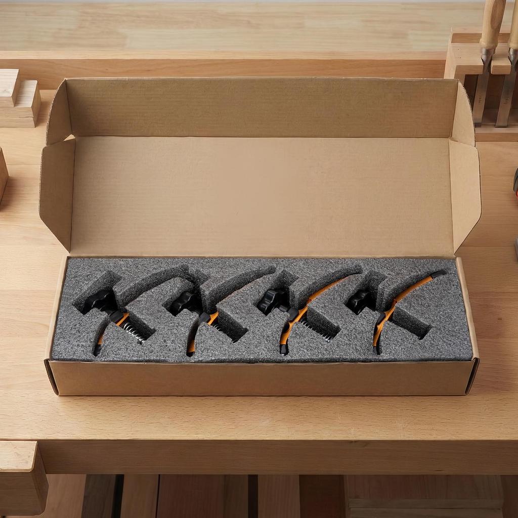 Aluminum Alloy CNC Woodworking Groove Clamp - Type 30/19 Guide Rail Desktop Positioning Clamp