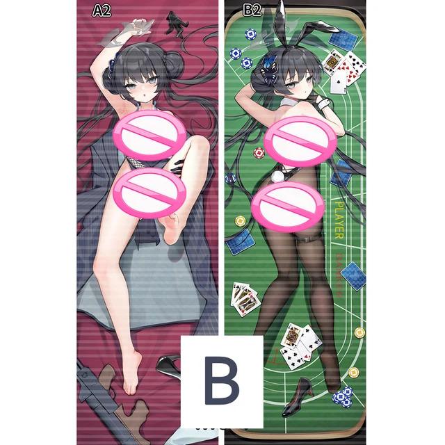 Blue Archive Ryuge Kisaki Dakimakura 2WAY Hing Body Case Anime Pillow Cushion Cover