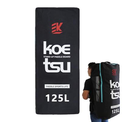 125L cestovní batoh pro nafukovací paddleboard SUP Stand Up Board taška na přenášení přes rameno