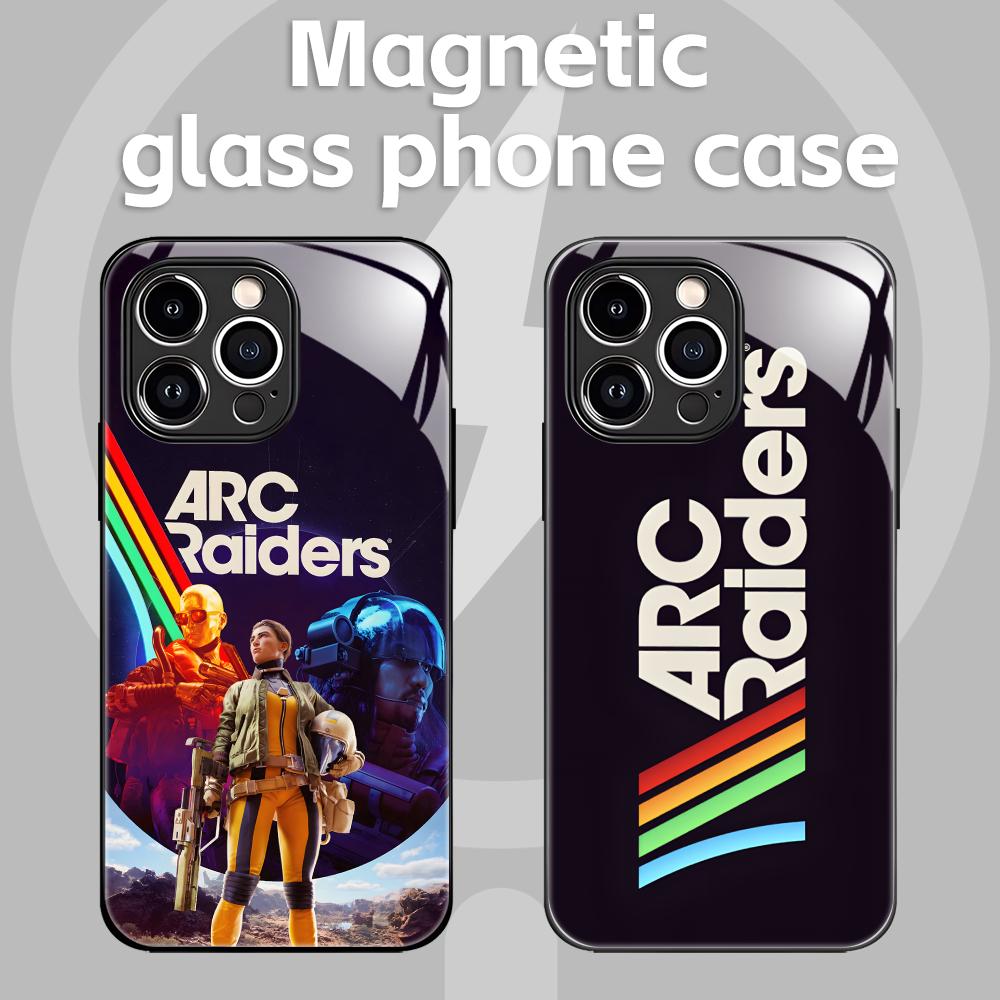 HOT GAME ARC Raiders Phone Case For iPhone17 16 15 14 13 12 11 X XR XS 8 Plus Mini Pro Max Glass Magnetic Case