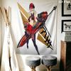 God Eater Wall Tapestry Aesthetic Wall Hanging Printed Fabric Blanket Decorative Tapestries for Bedroom Living Room Home Decor