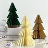 Creative Honeycomb Folding Christmas Tree Tabletop Ornament