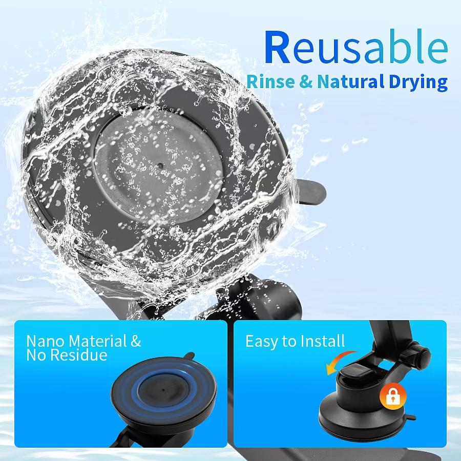 2025 New Magnetic Car Phone Holder Folding Multi functional Desktop Car Universal Phone Holder