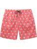 European And American Loose Casual Hawaiian Flower Shorts Men'S Summer Youth Floral Ice Silk Vacation Seaside Beach Pants