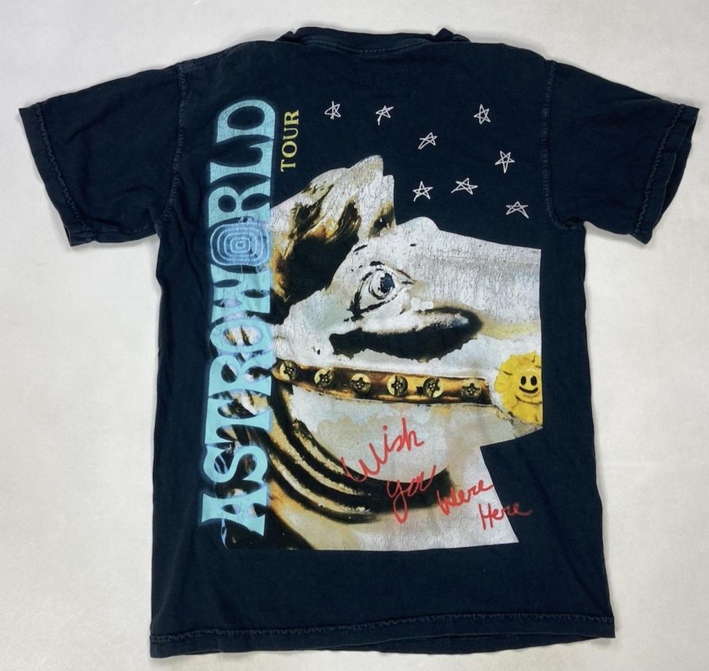 Travis Scott Astroworld Wish You Were Here Graphic T-shirt Women Small Music