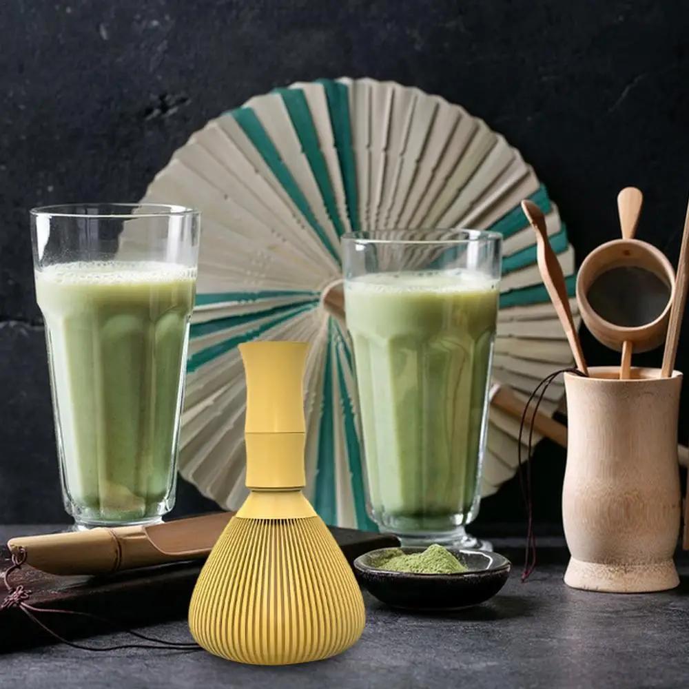 Matcha štětce na zelený čaj Tradiční Matcha metla Opakovaně použitelná pryskyřice Matcha metla Chasen Matcha Míchadlo vhodné do myčky na nádobí