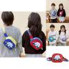Stylish Kids Shoulder Bag With Cartoon Car Print Lightweight Versatile Design For Boys And Girls