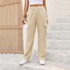 Damenmode Lässige Hose mit hoher Taille Arbeitskleidung Tasche Sport Jogginghose