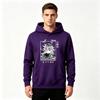 Anime Demon Slayer Doma Print Men Pullover Hoodie Casual Long Sleeve Sweatshirt