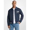 Kors Matte Satin Varity Jacket Ot6201xg5p436 Midnight