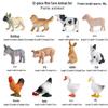 Cognitive Cat Simulation Model: Mini Tabby, Black, White Cat Educational Toy