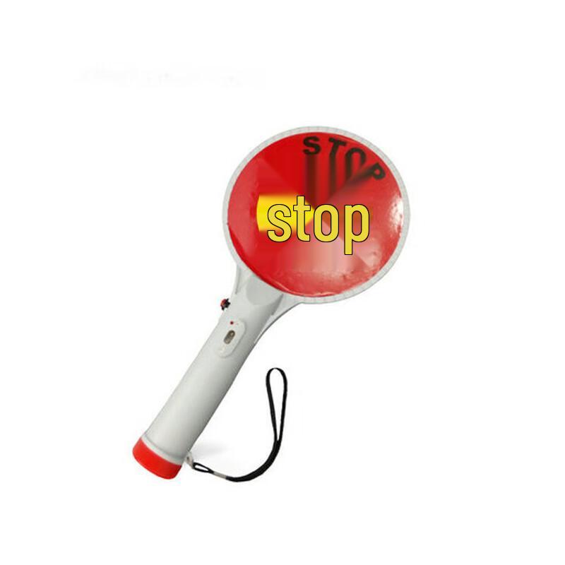 

Handheld LED Traffic Safety Baton with Stop Sign Light Standard