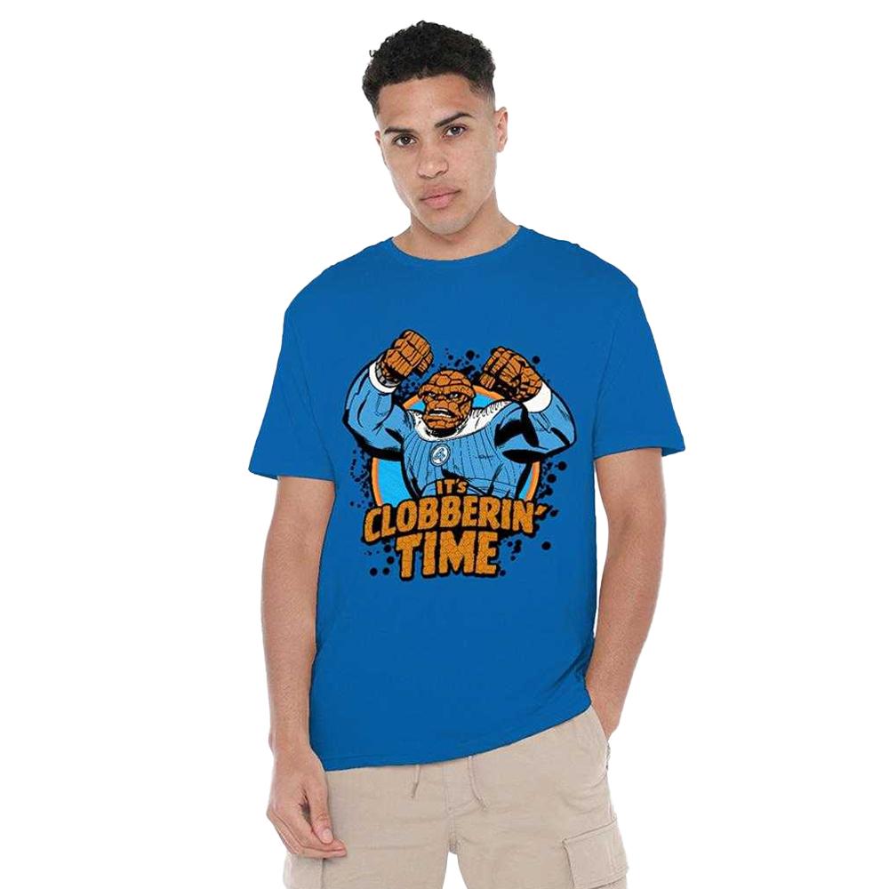 Fantastic Four Unisex Adult ClobberinÂ´ Time Thing T-Shirt