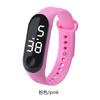 Student Sport Electronic Touch Watch With Digital Display For Casual Wear