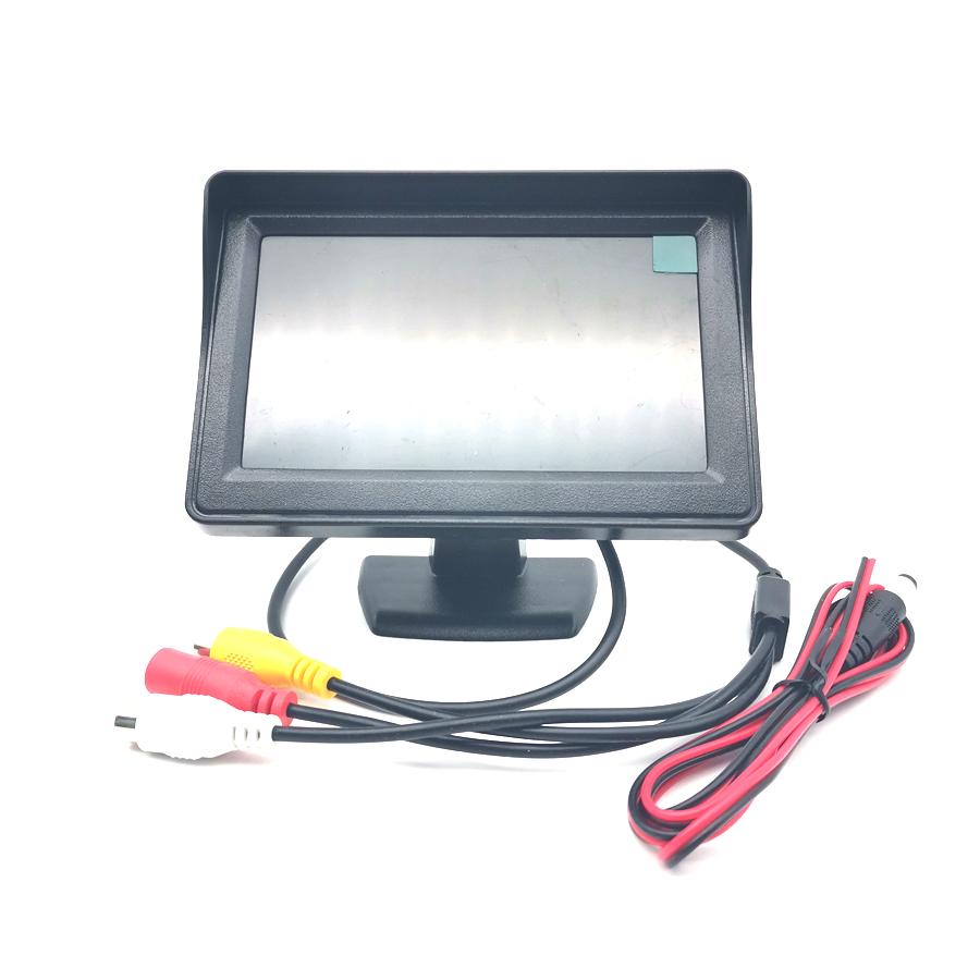4.3" LCD Car Mirror Monitor Display Screen 2 Way Video For Car Rearview Monitors