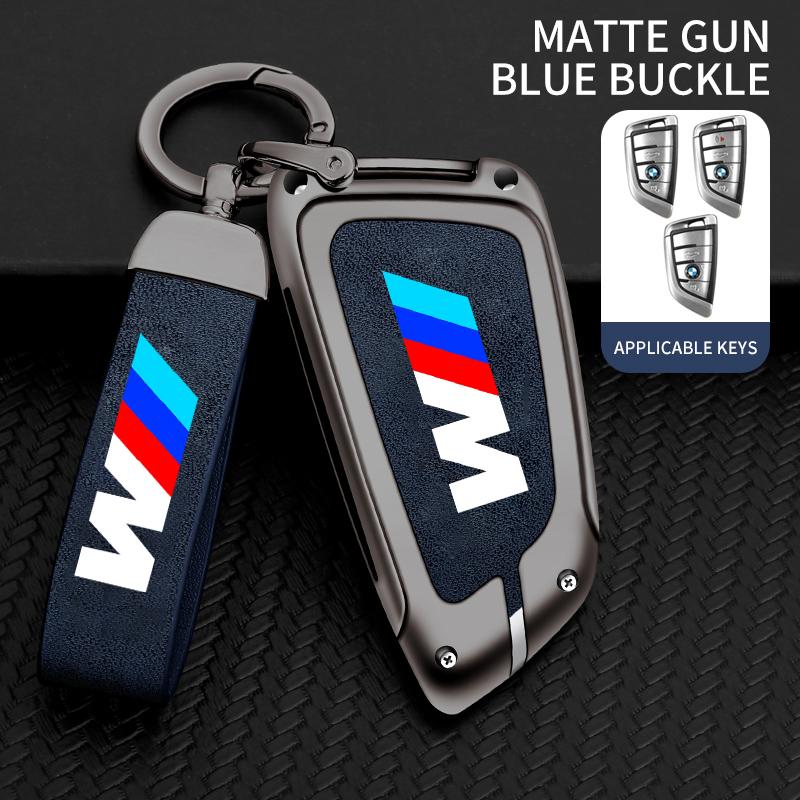 Sleuteletui Voor BMW X1 X3 X4 X5 F15 X6 F16 G30 7 Serie G11 F48 F39 520 525 f30 118i Auto Slimme Sleutelhoes Beschermer Sleutelhanger