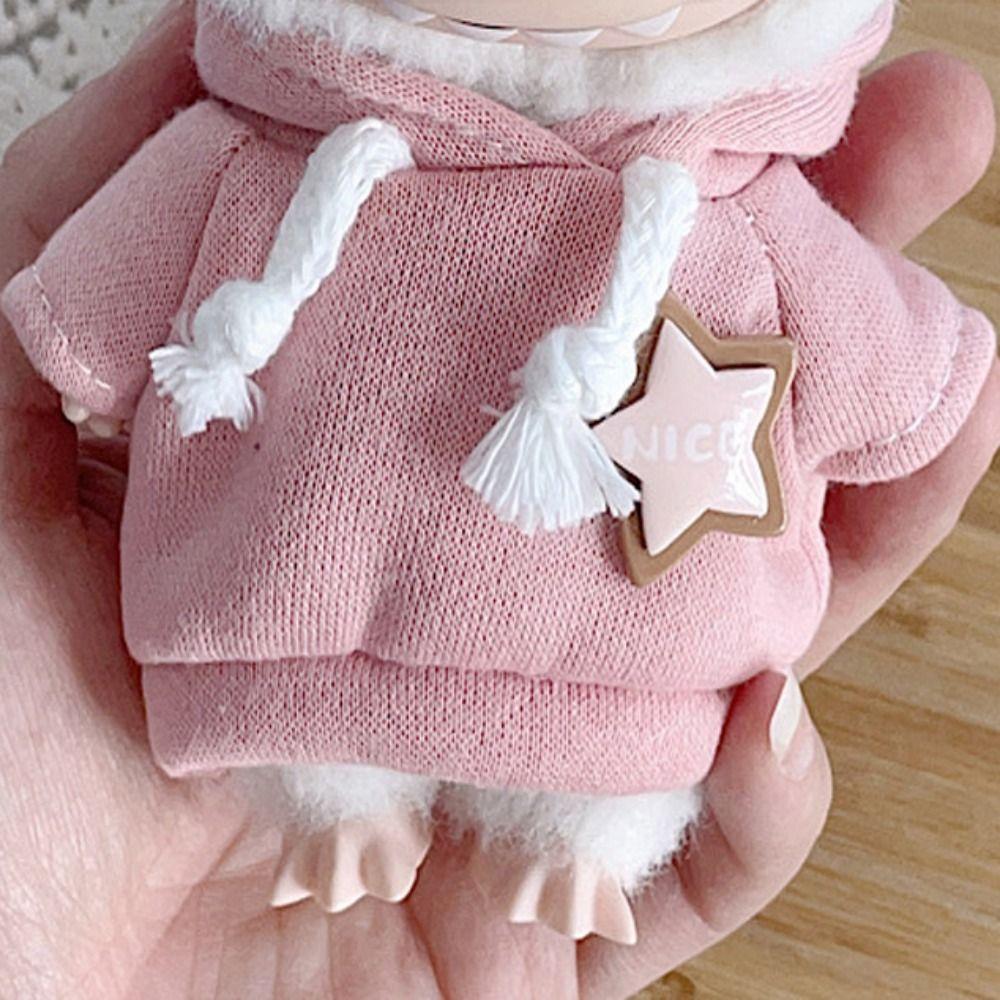 Fashion Clothes Tops Hoodies Mini Stuffed Dolls Toys Accessories  for 17cm Stuffed Dolls