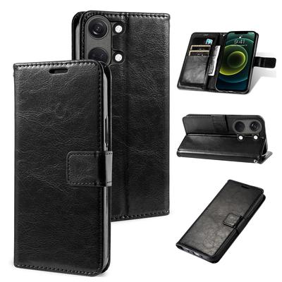 Fashion Leather Phone Case Flip Wallet Book Flip Phone Cover Casing Card Slot for Huawei Mate 60 Pro Honor X5 X7 X8 X8A X7A Onelus ACE 2 2V 2Pro 10 11