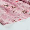 Women Chic Floral Print Loose Dress V Neck Short Sleeve Spring Autumn Fashion S-XL