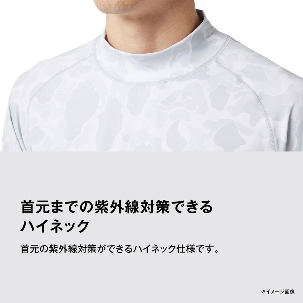 SHIMANO Sun Protection Inner Shirt High Neck Black XL IN-008X