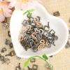 Ultra-small DIY Shoes Buttons Tri-glide Belt Buckle Doll Bag Buckles Clothes Sewing Accessories