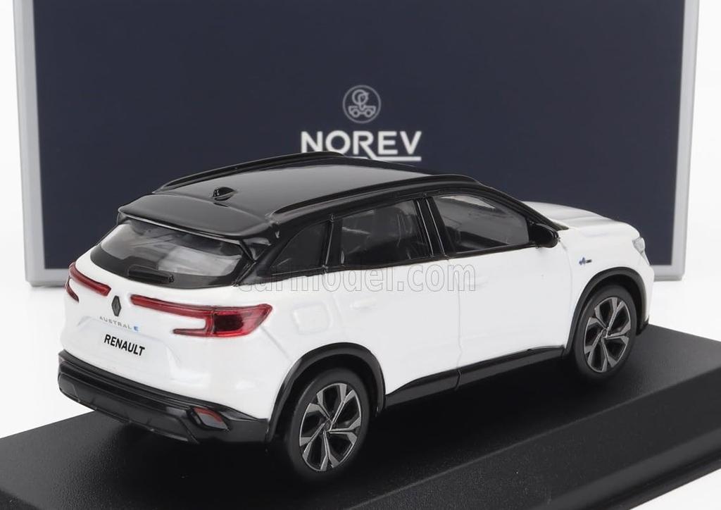 Norev Renault Austral Miniature Car 1/43 RENAULT AUSTRAL ESPRIT ALPINE 2022 (White Pearl)