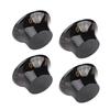 4 PCS Speed Tone Volume Control Knobs for EPI LP Electric Guitar (Black+Gold)