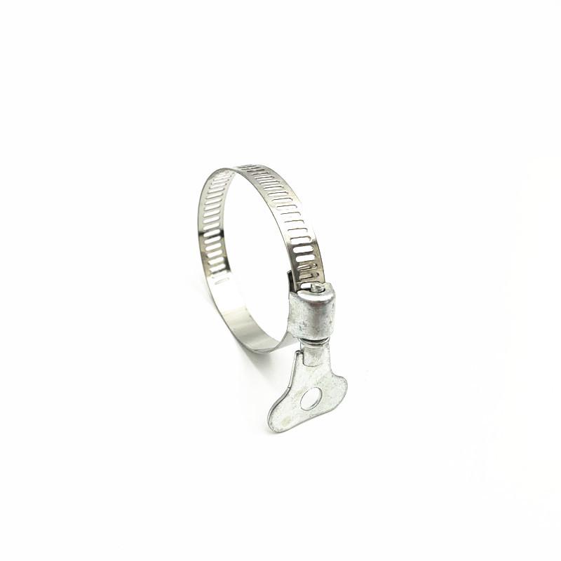 Colier pentru furtun din oțel inoxidabil, stil american, strâns manual, pentru țevi de apă