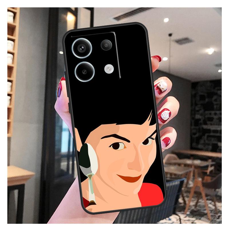 Amelie Movie Poster Case For Xiaomi Redmi Note 13 Pro 12 11 9 10 12S 11S 10S 9S Redmi 13 12 10C 12C 13C Cover