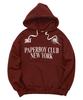 Sports Club Hoodie - Burgundy (A Type)