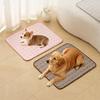 Pet Cooling Mat Dog Bed Summer Breathable Cooling Pad for Dogs Cats Ice Silk Fabric Cooling Mat for Pets Indoor Outdoor Use