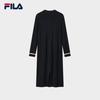FILA Women's 2025 Winter Slim-Fit Knit Sweater Dress