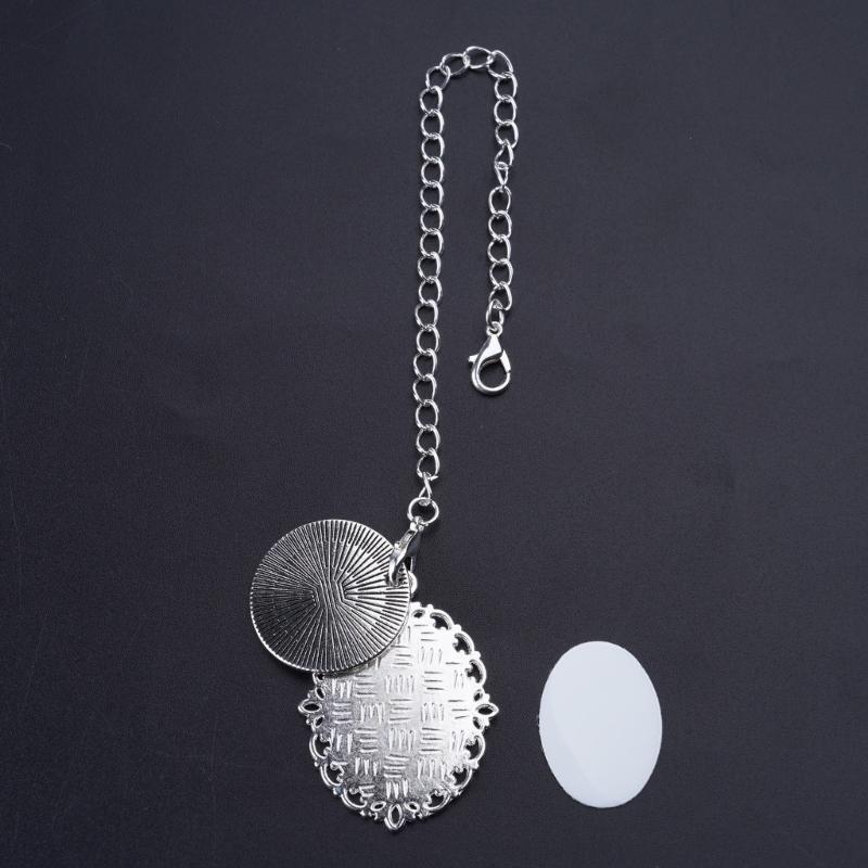 Antique Photo Chain Charm Graduation Cap Tassel Memorial Photo Charm Oval for Cap and Gown Ceremony Charm Easy To Use