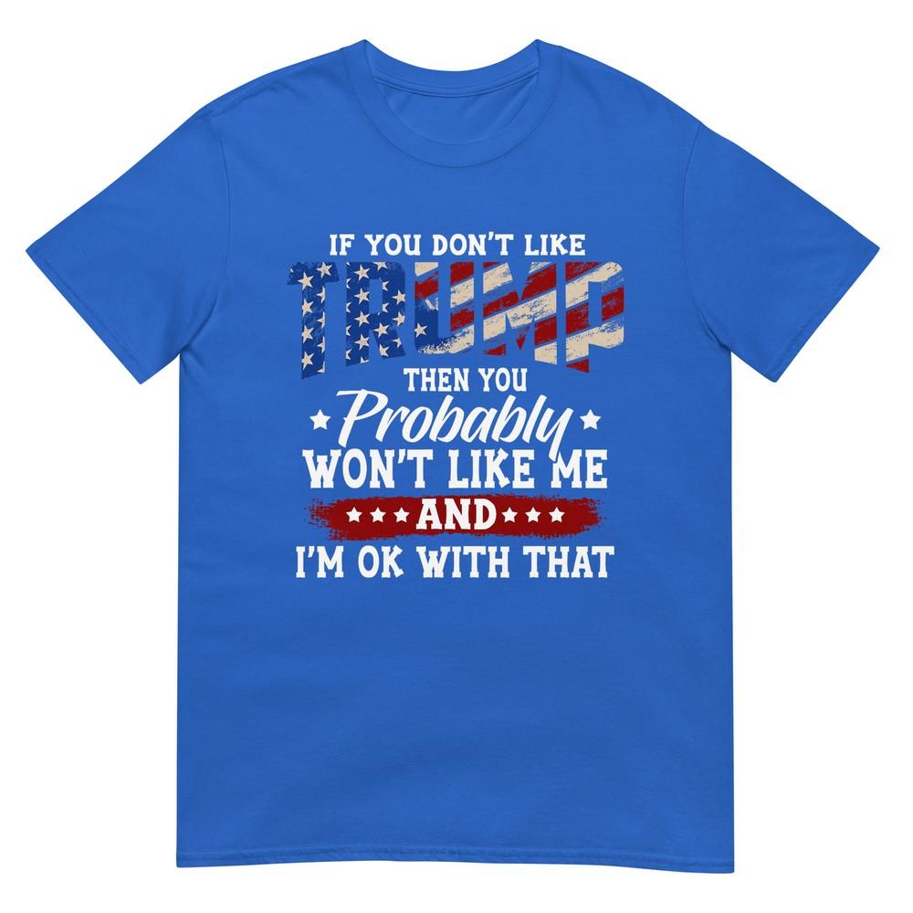 Trump 2024 American Flag 4th Of July Trump 2024 Tshirt