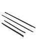 4 STÜCKE Wetterschutzleiste Gummidichtung Türgürtel für Honda FIT JAZZ 1. Generation 2001-2008