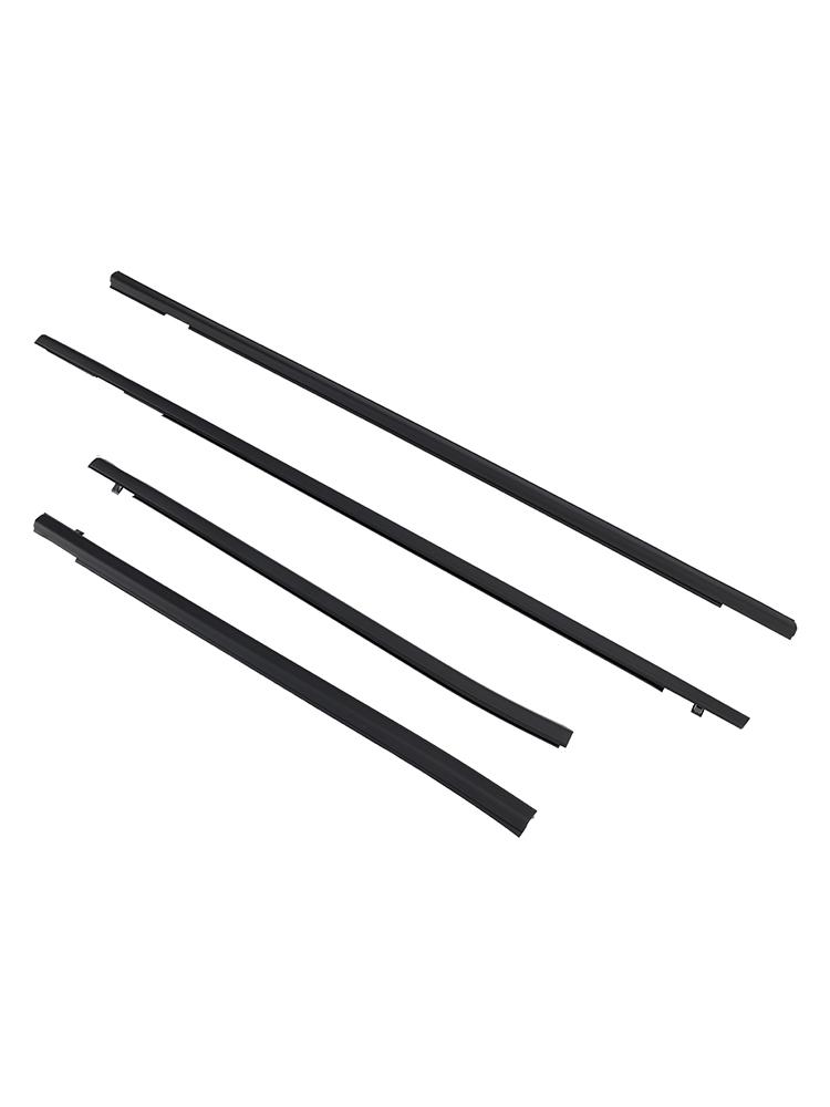 4 STÜCKE Wetterschutzleiste Gummidichtung Türgürtel für Honda FIT JAZZ 1. Generation 2001-2008