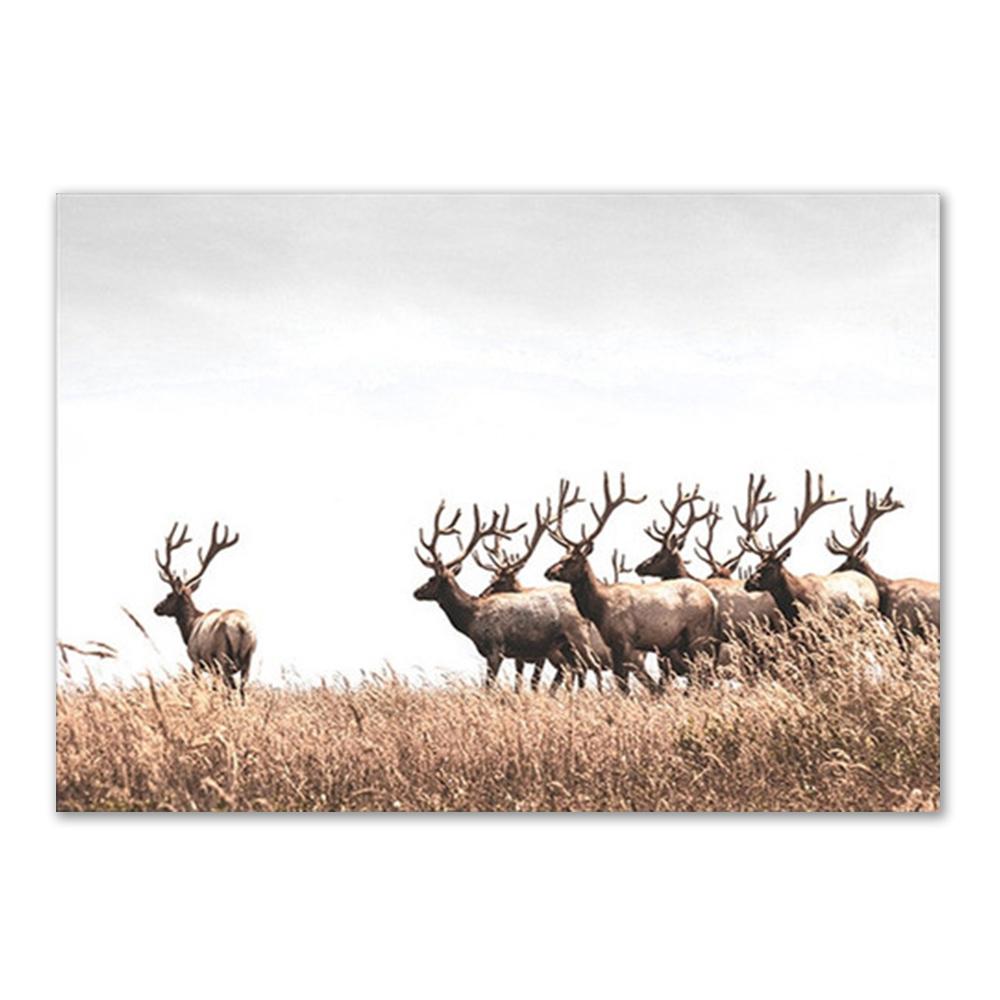 

Рид Пейзаж Одуванчик Лось Холст Плакат Скандинавский Стиль Настенная Художественная Печать Холст Картины для Гостиной Спальни Фотографии Декор 21x30cm No Frame