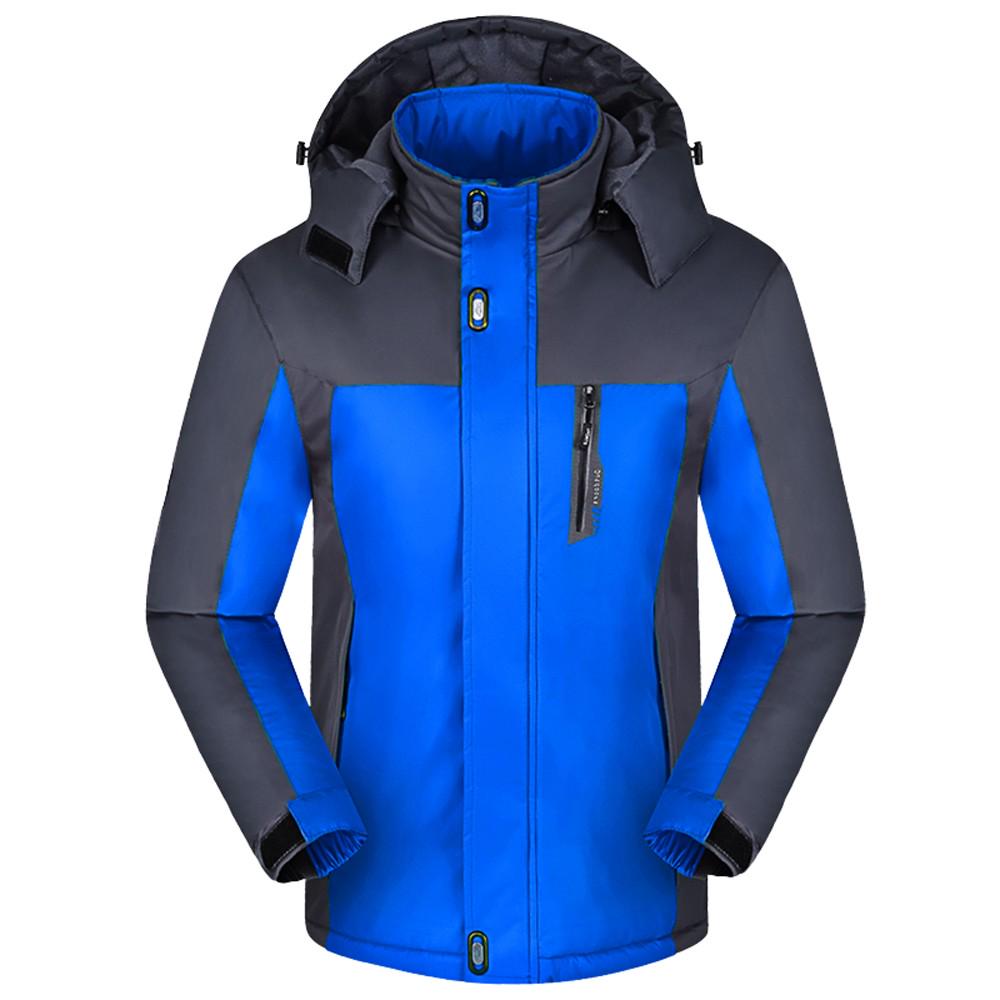 Men Winter Warm Long Sleeve Hooded Zip Thick Fleece Coat Outwear Wind Jackets Men Winter Warm Long Sleeve Hooded Zip Thick Fleece Coat Outwear Wind Jackets